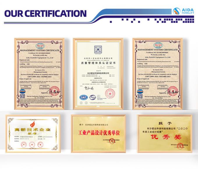 वाकी पूर्ण विद्युत चालित फोर्कलिफ्ट 2000 किलो लिथियम बैटरी फोर्कलिफ्ट लिथियम बैटरी फोर्कलिफ्ट 4