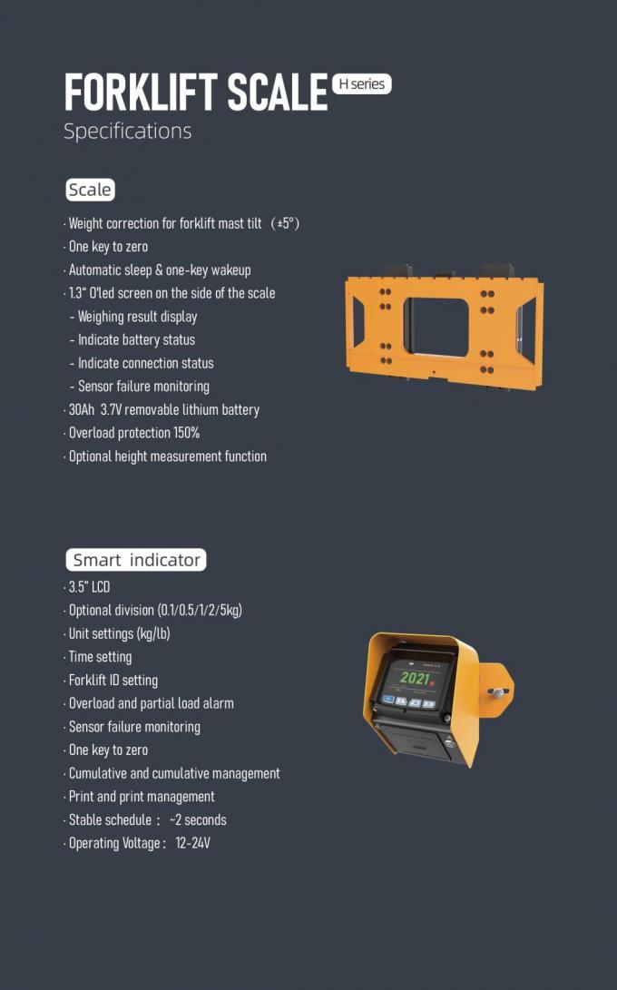 इलेक्ट्रॉनिक डिजिटल फोर्कलिफ्ट वेल्स सिस्टम 3.7V लिथियम आयन एल्यूमीनियम 3
