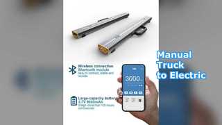 इलेक्ट्रिक पैलेट ट्रक हैंडल अपग्रेड 2 टन लोड